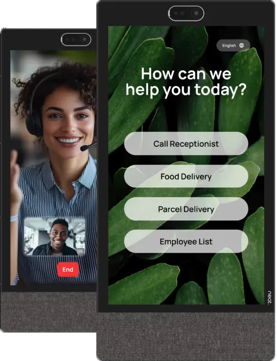 bezoekersregistratie met Digital Front Desk