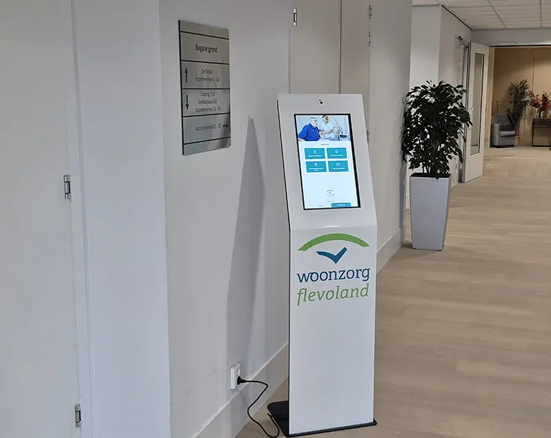digitale receptie met Woonzorg Nedap Ons