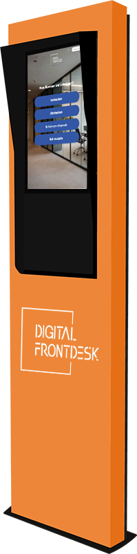 buiten aanmeldzuil oranje