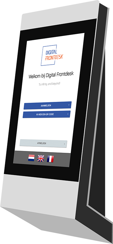 wall mounted digital front desk model